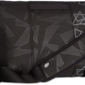 New with tag Timbuk2 Black and Green Geometric Messenger Bag